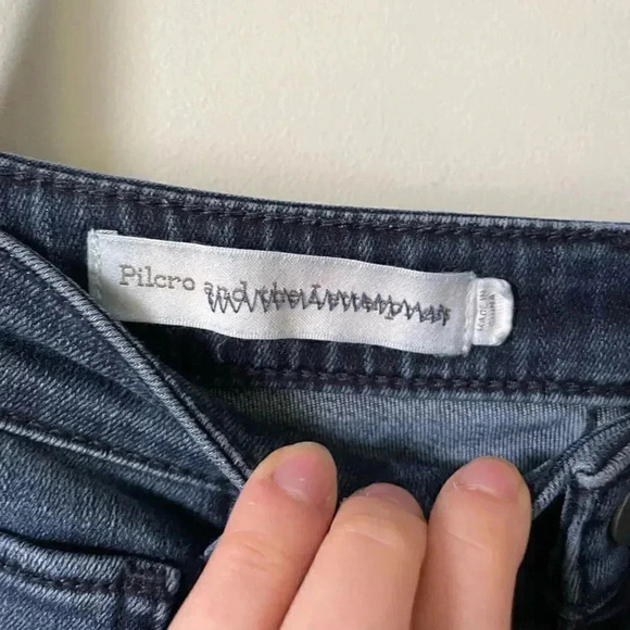 Anthropologie | Pilcro and the Letterpress Raw Hem Skinny Jeans - Picture 2 of 4